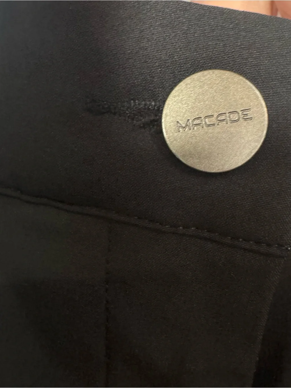 Macade Golf 36R (28x27) Black Four Way Stretch Jogger Zip Cuff Performance Pants